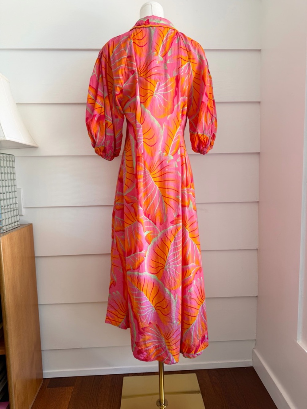 Farm Rio Bright Forest Midi Dress size S - Picture 11 of 16